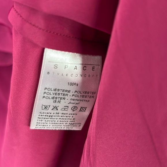 SPACE COUTURE NWT MALICE TRENCH SPLOVERINC OPEN FRONT WATERFALL JACKET  SZ L - Picture 6 of 7